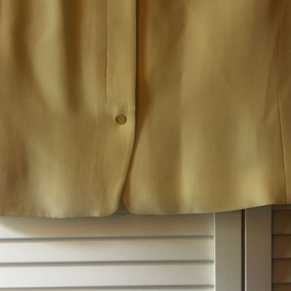 Vintage Jones New York 2-piece Vanilla Cream Silk Suit Old Money Minimalist 14P - Picture 3 of 14